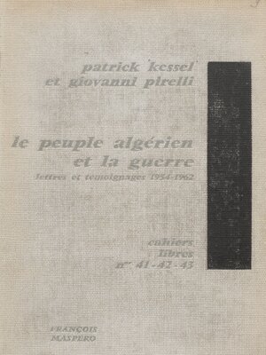 cover image of Le peuple algérien et la guerre